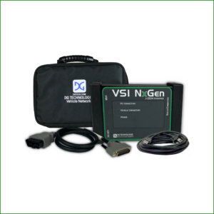 DG Technologies VSI NxGen SAE J2534 pass-thru diagnostic interface for ECU reprogramming and ADAS calibration.